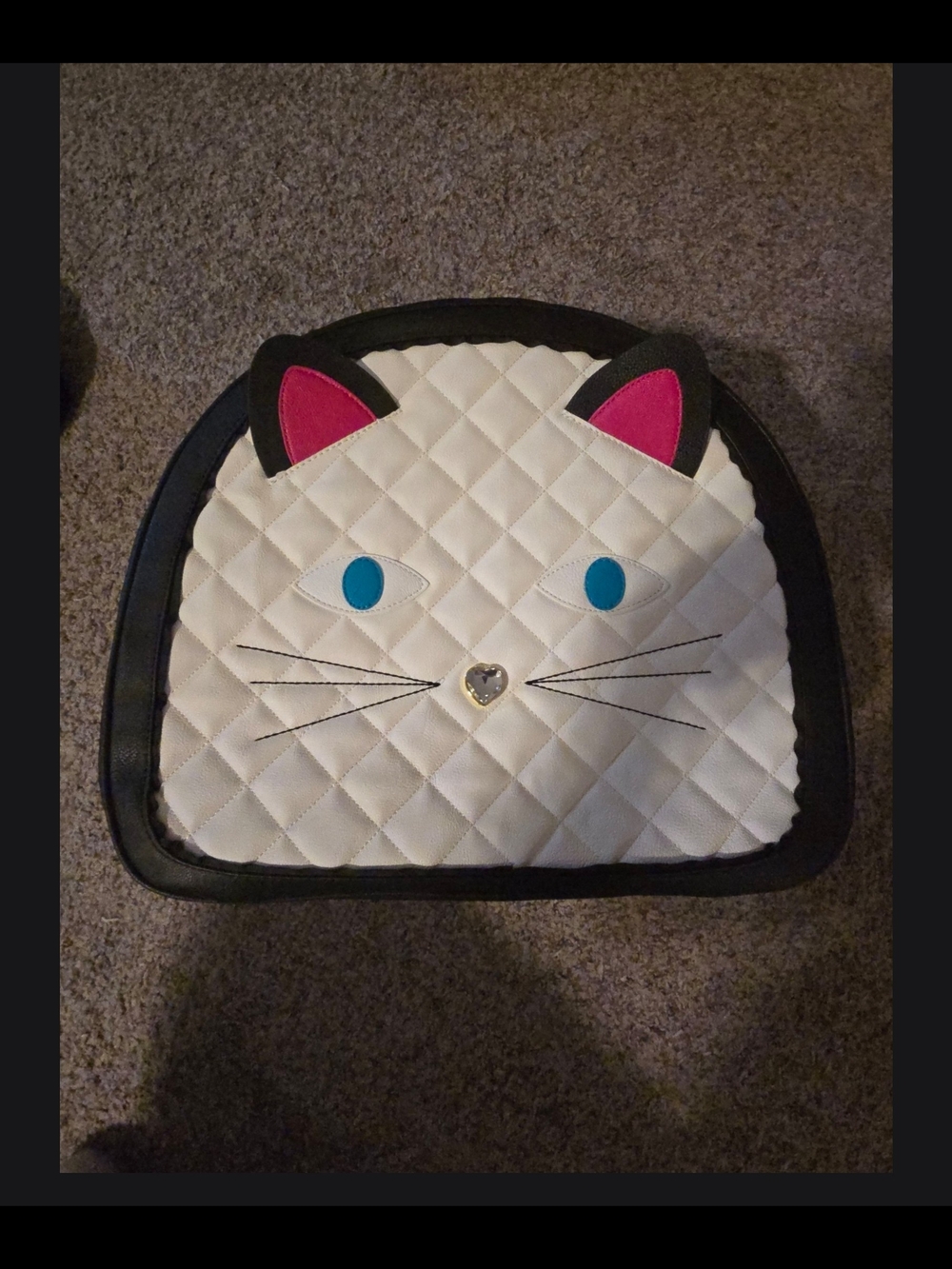 Betsey Johnson Cat Weekender Bag